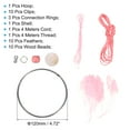 thumbnail image 2 of Uxcell DIY Dream Catcher Kit Making Dream Catcher Supplies Wall Hanging Dream Catcher Kits Style 3 Pink, 2 of 6