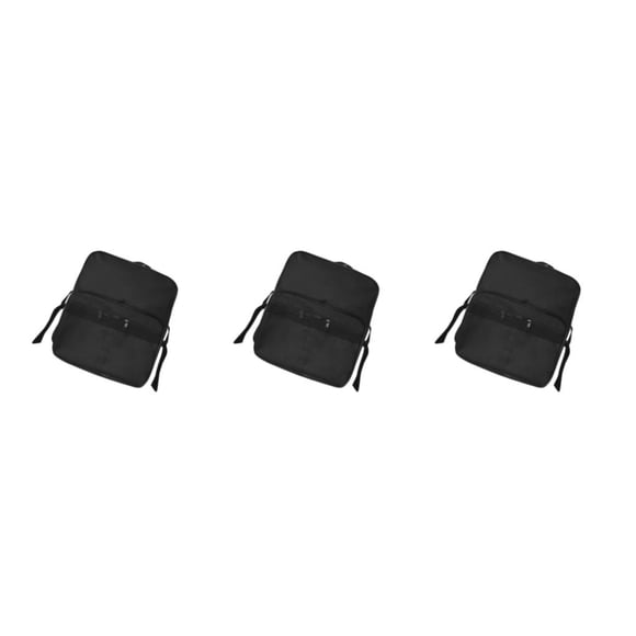 Bolsa para silla de ruedas Bearachild con correas ajustables Negro 35x30x19cm