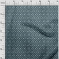 thumbnail image 3 of oneOone Silk Tabby Grayish Blue Fabric Floral Craft Projects Decor Fabric Printed By The Yard 42 Inch Wide, 3 of 5