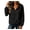 Black, variant on CBASIHI Cotton Linen Lightweight Jackets for Women- Fall Hooded Long Sleeve Loose Fit Casual Athleisure Zip Up Jacket Light Grey Size M