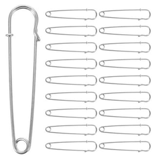 Fyydes Safety Pins Small Tiny Stainless Durable Clothes Pins with 6  Different Sizes for Clothes Crafts Sewing Pinning,Cloth Pin,Little Clothes  Pins 