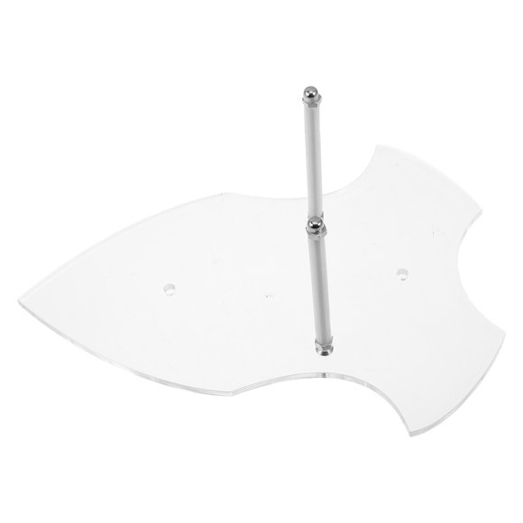 TEHAUX Montura De Pared Acrílica Para Y Hachas Con Soporte Reforzado Para Almacenamiento