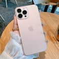 thumbnail image 3 of Ultra-Thin Matte Soft Transparent Case For iPhone 16 15 14 13 12 11 Pro Max X XS Max XR 7 8 Plus SE Mini TPU Slim Cooling Cover GR For iPhone 14ProMax, 3 of 6