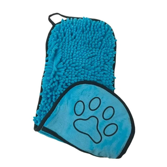 Pet Absorbent Towel Quick-Dry, Soft, for Dogs & Cats, Bathing, Portable