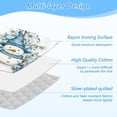thumbnail image 4 of Wobogo Snowman and Dwarf Ironing Mat Blanket Quilted Washer Dryer Heat Resistant Pad Foldable for Easy Storage, 4 of 6