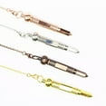 thumbnail image 5 of Metal Pendulum Pendant For Necklace Dowsing Cone Pyramid Pendule Amulet Reiki, 5 of 9