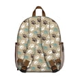 thumbnail image 3 of Paw Prints Backpack Backpack for School,Cute School Bag,Schoolbag with Adjustable Shoulder Straps & Padded Back,13.8"x11.4"x6", 3 of 6