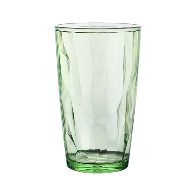 Glass&Bottle Item for Dining Bar with Pattern 500ml Cup High End Color Water Cup for Home & Outdoor Hosting