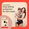 thumbnail image 4 of Thinx for All Women's Everyday Comfort Brief Leakproof Period Underwear, Size Large, Black, 4 of 8