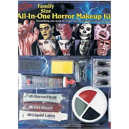 All-in-One Horror Kit Halloween Makeup (Best Halloween Face Makeup)