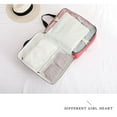 thumbnail image 4 of Bolso de hombro expandible para viajes | Bolsa de deporte con funda para carrito y bolsillo impermeable | Equipaje de mano para mujer, 4 of 9