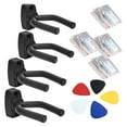 thumbnail image 2 of Gancho Para Guitarra, Revestimiento Resistente Al Desgaste, Colgador De Guitarra De 4 Piezas, Brazo Ajustable Resistente Con 5 Púas Para Violín, 2 of 8