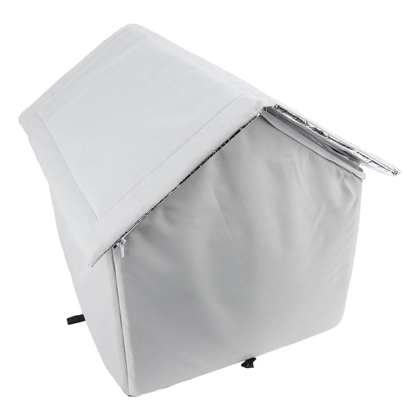 Casa Para Gatos Con Aislamiento Al Aire Libre, Resistente Al Agua, A Prueba De Intemperie, Espacioso Refugio Para Gatos Cerrado Para Mascotas, Tela Extra Grande Y Duradera, Ideal