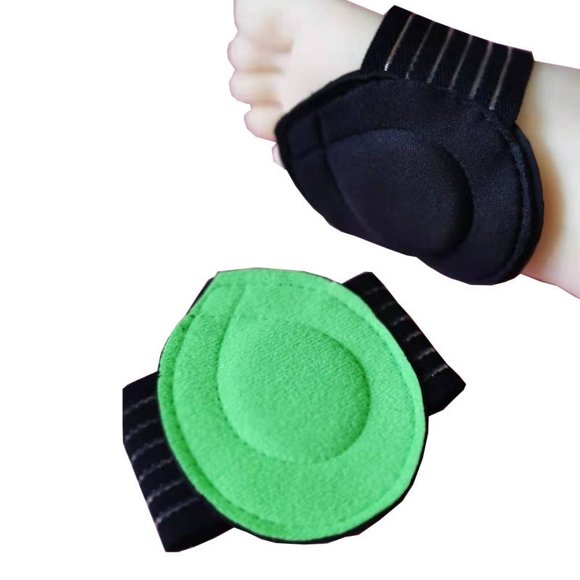 4pairs Foot Arch Support Sleeves Sweat-Wicking Cushioned Plantar Insert Shock Obsorption Shoe Insoles Comfort for Flat Feet Fallen Arches High Arches