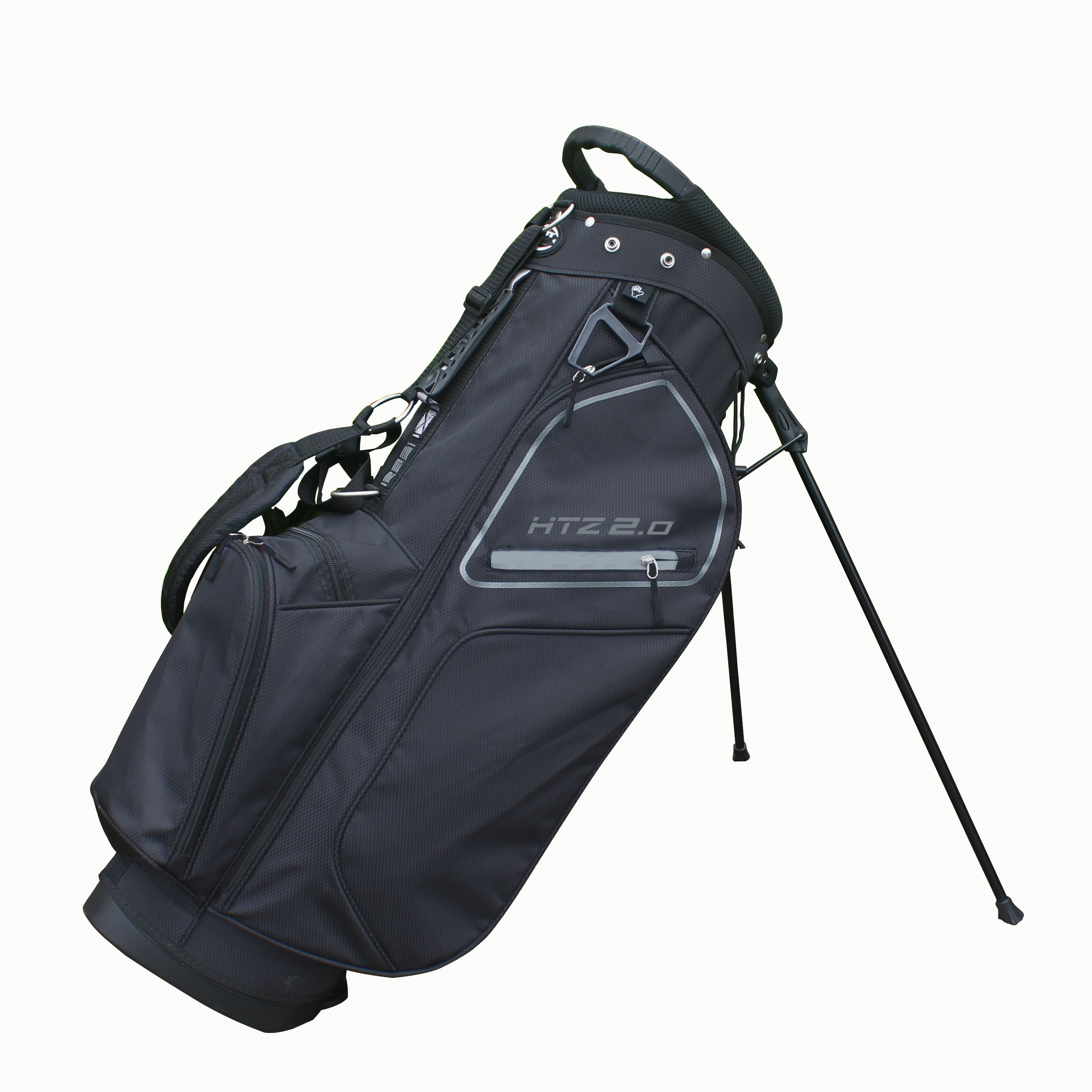 Club Champ Golf Stand Bag, 7 Way, Black - Walmart.com
