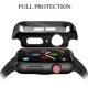 thumbnail image 3 of [Paquete de 2] Protector de pantalla de vidrio templado, compatible con Apple Watch con estuche rígido negro, cubierta sin burbujas de fácil instalación para accesorios de iWatch (38/40/42/44 mm) Xemadio WMXL-24-3, 3 of 5