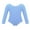 Blue, variant on Aislor Kids Girls Long Sleeves Ballet Dance Gymnastic Tank Leotard Sports Bodysuit Jumpsuit