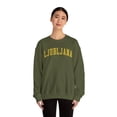 thumbnail image 4 of Ljubljana Sweatshirt Gifts Crew Neck Shirt Long Sleeve Unisex, 4 of 7