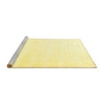 thumbnail image 2 of Ahgly Company Machine Washable Indoor Rectangle Solid Yellow Modern Area Rugs, 2' x 3', 2 of 4