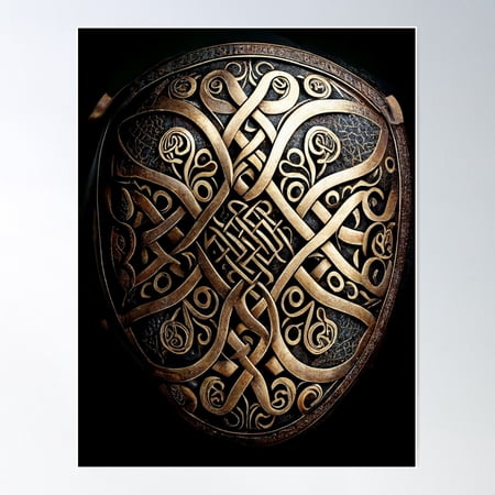 Irish Abstract 078 Poster Wall Art, Modern Wall Decor For Living Room Bedroom, 8x12 UNFRAMED