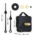 WinysinClock Movement Long Shaft Clock Mechanism With Hands Battery