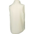 thumbnail image 3 of Men's White Liverpool Pile Full-Zip Vest, 3 of 3