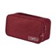thumbnail image 1 of Bolsa de almacenamiento de ropa interior, cubo, ahorro de espacio, multifunción, tela Oxford, embalaje de artículos de tocador, organizadores de viaje rojo oscuro, 1 of 9