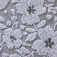 thumbnail image 2 of Juego de Toallas de Mano de Jacquard Floral, Gris, 2 Unidades, 2 of 7