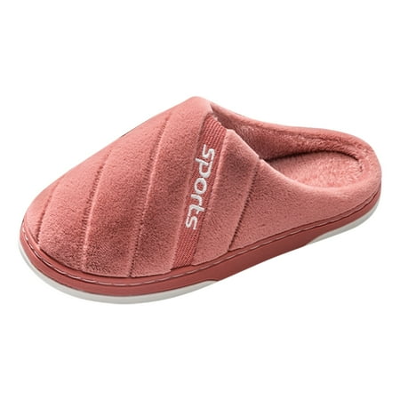 

Qufokar Leather Knee High Boots for Women Women Warm Slippers Winter Couples Women Warm Home Baotou Plush Soft Bottom Comfortable Solid Color Flat Cotton Slippers