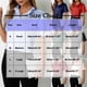 thumbnail image 3 of mfyjkho Tops Deportivos Para Mujer, Blusas De Manga Corta Con Cuello Vuelto Y Color Liso Para Mujer Tops Para Salir Para Mujer Xl, 3 of 4