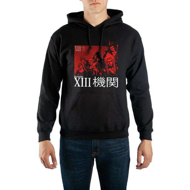 Kingdom Hearts Hoodie Mens Graphic Sweatshirt-X-Large