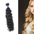 thumbnail image 1 of Lubelski Wedding Hair Weave Black Delicate Smooth Human Wave Hair for Decoration, 1 of 7