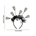 thumbnail image 3 of Cute Halloween Headband Glitter Headbands for WomenTinsel Headband for Halloween Accessories for Woman Men Kids, 3 of 5