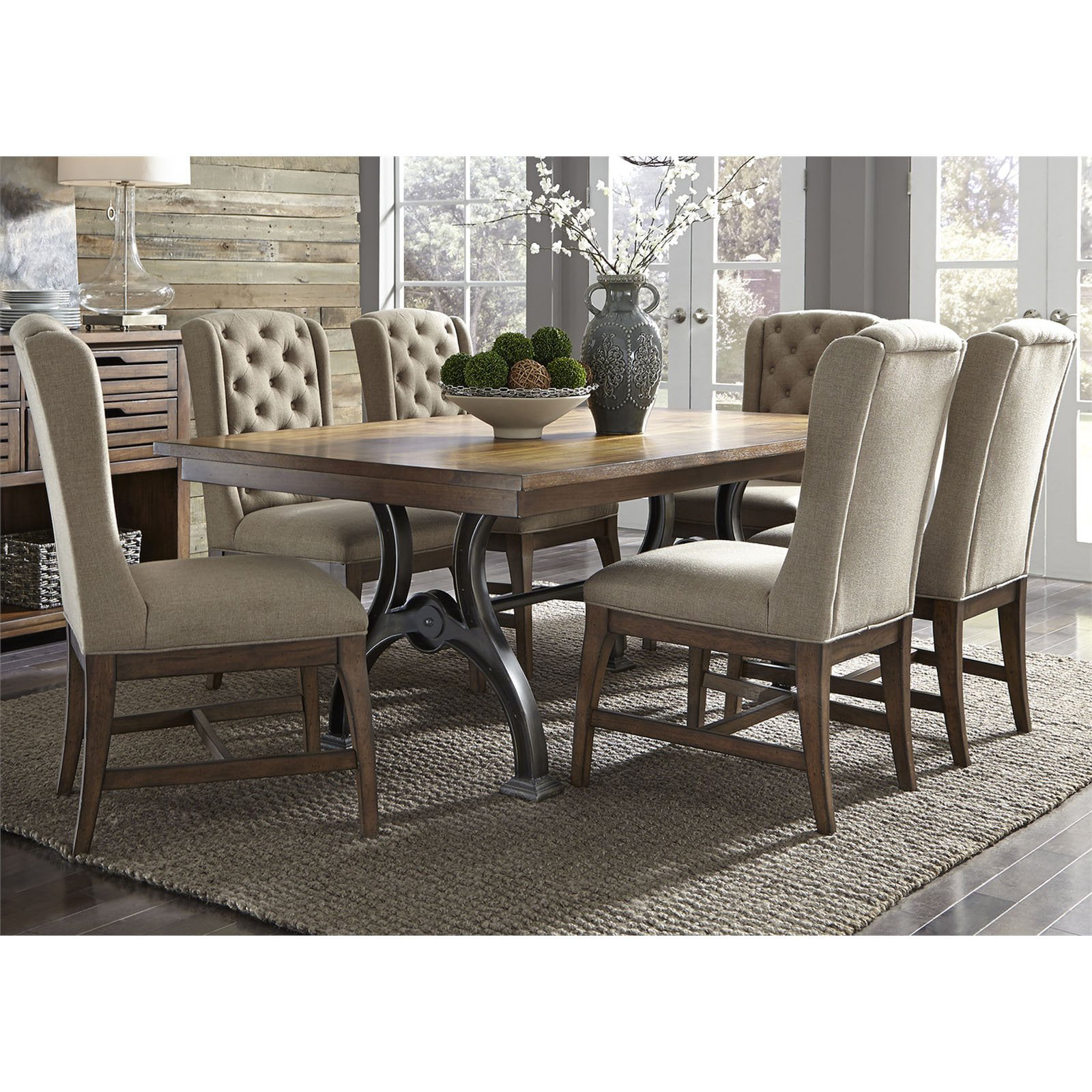 Liberty Furniture Industries Arlington House 7 Piece Upholstered