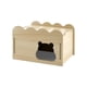 thumbnail image 3 of Escondite para hámster, casa para hámster de madera, casita para jerbos con ventana, casita para hámster y escondite con cajón, extraíble, 3 of 9