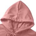 thumbnail image 5 of Momasggi Big and Tall Hoodies for Men Oversized Long Sleeve Drawstring Hooded Sweatshirts Solid Color Basic Pullover Tops with Pockets Pink M, 5 of 8