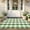 Green #2, variant on Plaid Doormat for Front Door Hand-Woven Washable Entryway Rug Indoor Outdoor Layered Welcome Mat Spring Summer Plaid Design for Porch Patio Kitchen Living Room Farmhouse Decor - 15.7x23.6 Inch