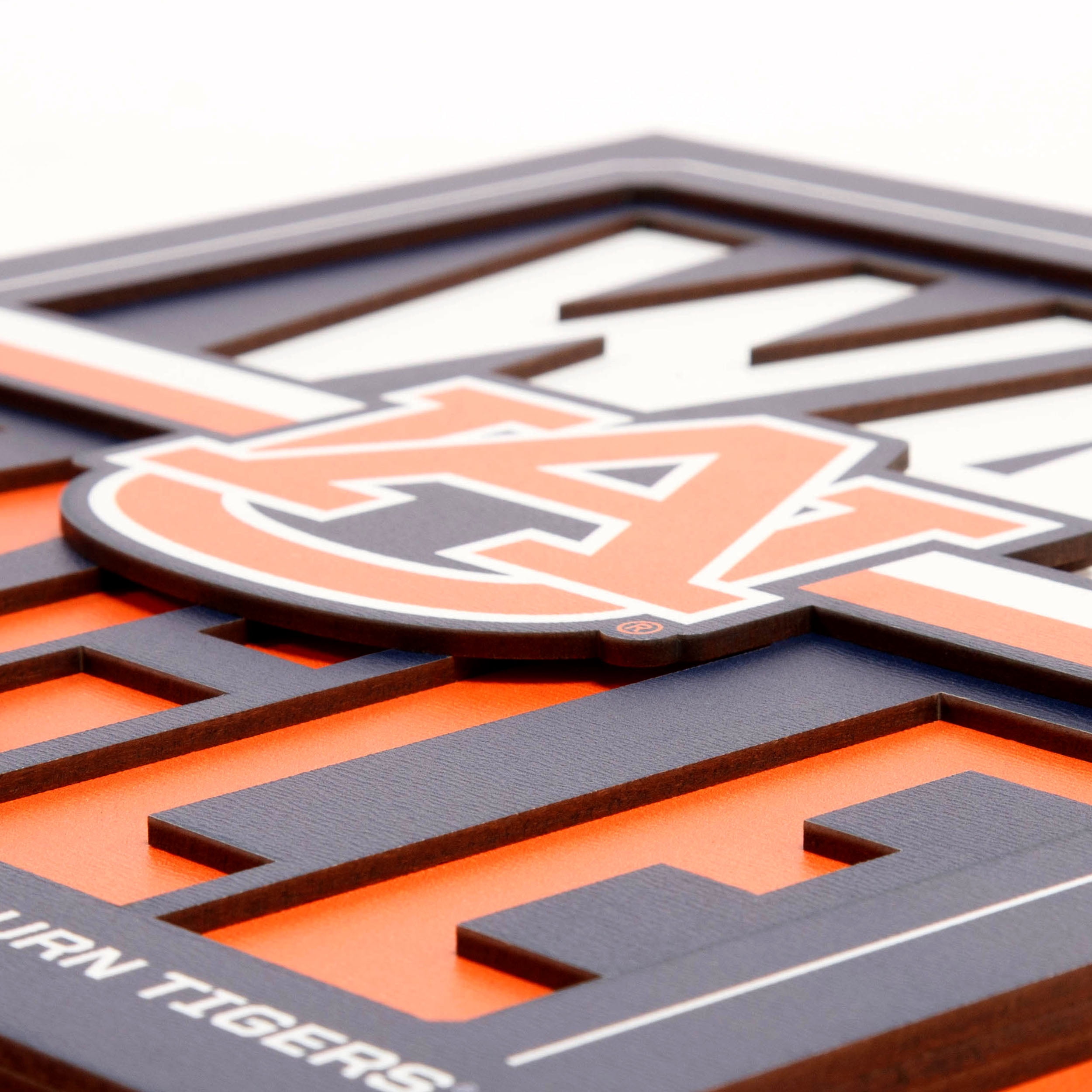 YouTheFan NCAA Auburn Tigers Slogan Series 3D Wall Art