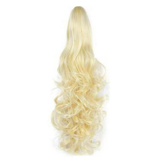Wig Ponytail Clip Long Curly Hair Big Women's High Ponytail Style