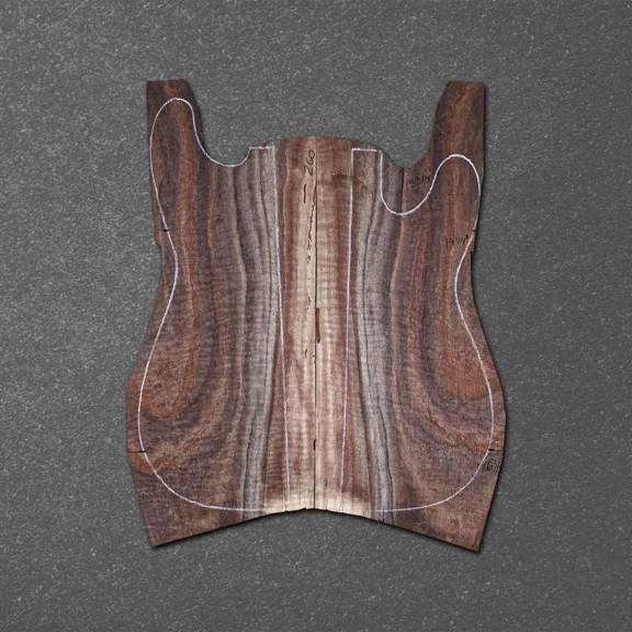 Claro Walnut Electric Guitar Drop Top Stratocaster (ES) Set – CWES000646-1.2