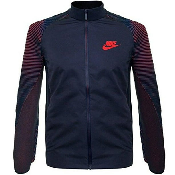 Nike Nike NEW Blue Mens Size XL Tech Knit Full Zip Windbreaker Jacket