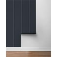 thumbnail image 5 of Faux Board and Batten Prepasted Wallpaper (Dark Blue), 5 of 6
