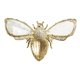 thumbnail image 5 of IDEANATEGRATE Anillo Mujer Abeja Dorado Joyería Para Uso Diario Y, 5 of 8
