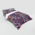 thumbnail image 3 of Ambesonne Floral Bedding Set 3 Pcs, Tropical Jungle Bouquet, Twin XL, Multicolor, 3 of 3