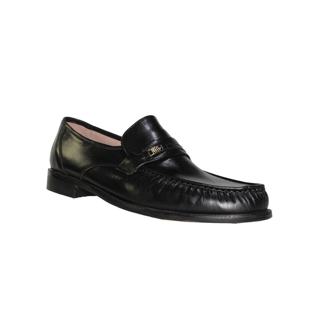 ZAPATO VESTIR CASUAL LEON HOMBRE CABALLERO NEGRO PIEL CABRA 641 LEON 641