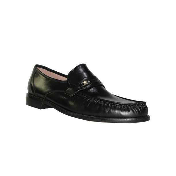 ZAPATO VESTIR CASUAL LEON HOMBRE CABALLERO NEGRO PIEL CABRA 641 LEON 641