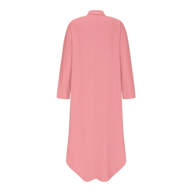 strapless open back dress Rosalia Pink Floral Embroidered Shift Dress – Frock and Frill main image 0