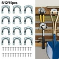 thumbnail image 5 of Tool Hooks & Screws | Garage Garden Shed Wall Bike Hanging Storage Utility 15Xtool Hangers, 5 of 6