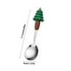 thumbnail image 4 of Juego de Cuchara y Tenedor de Postre Navideño | Vajilla de Acero Inoxidable con Un Adorable Mango de Papá Noel y Muñeco de Árbol | Caja de Regalo Festiva | Cubiertos Navideños Duraderos para Fiestas, 4 of 6