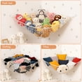 thumbnail image 6 of Topekada 2 Pack Stuffed Animal Hammock Set, Sturdy Large Stuffed Animal Storage Net and Suspension Rope, Cotton Corner Hanging Organizer for Kids Baby Nursery Wall Bedroom Home Decor, 6 of 7